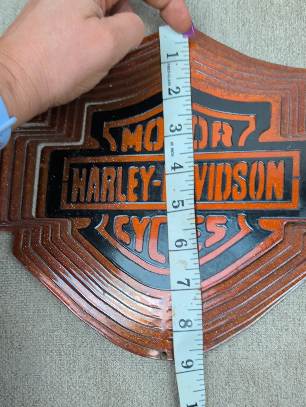 Harley-Davidson Metal 3d Hanging Sign